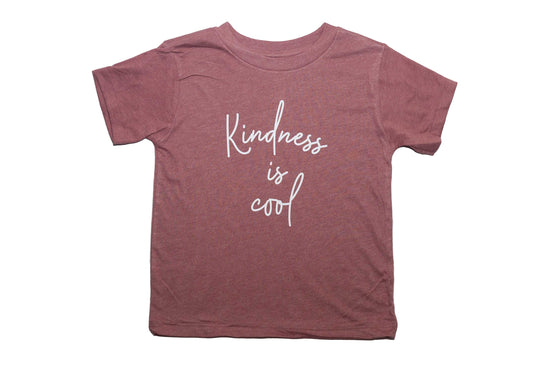 Kindness Is Cool Tee - Wine