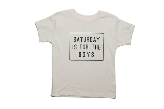 Load image into Gallery viewer, Saturday Is For The Boys Tee - Black
