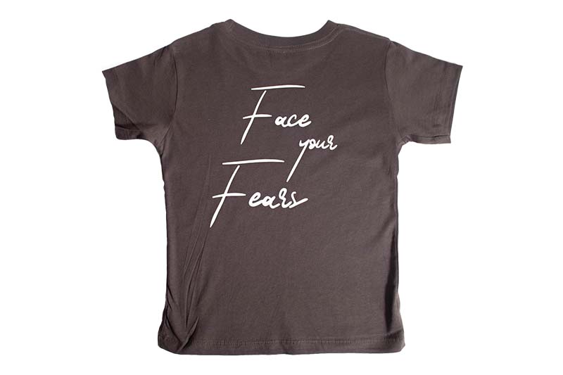 Face Your Fears Tee - Gray