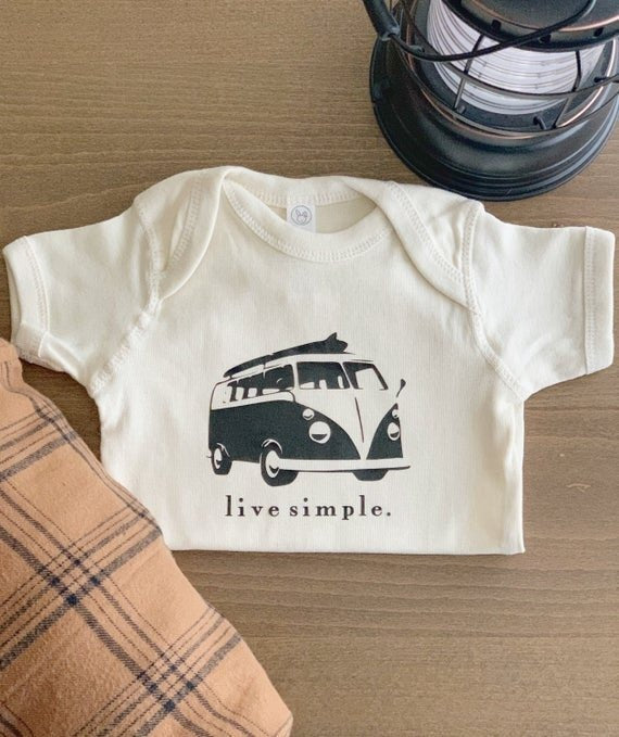 VW Van Onesie - Live Simple