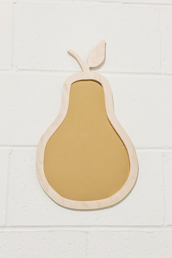Pear Mirror | Nursery Wall Decor